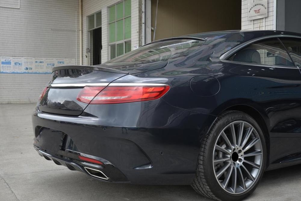 Mercedes Benz S-Class/S63/S65 (C217) AMG Style Carbon Fibre Rear Spoiler - Twenty Two Tuning Rear Spoiler