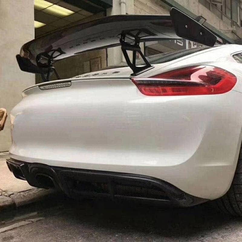 Porsche Cayman/Boxter (718) GT4 PFL Style Carbon Fibre Rear Spoiler - Twenty Two Tuning Rear Spoiler