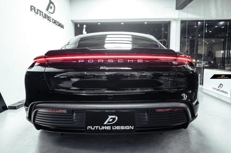 Porsche Taycan (9J1) Future Design Carbon Fiber Rear Spoiler - Future Design Rear Spoiler