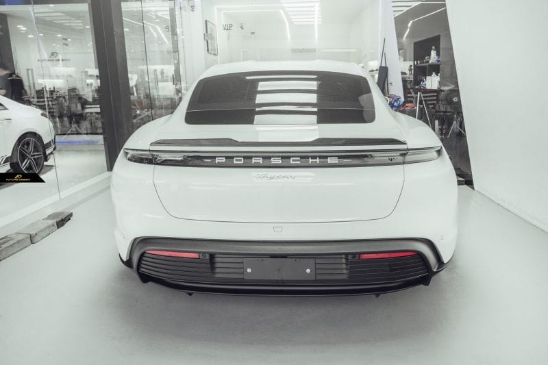 Porsche Taycan (9J1) Future Design Carbon Fiber Rear Spoiler - Future Design Rear Spoiler