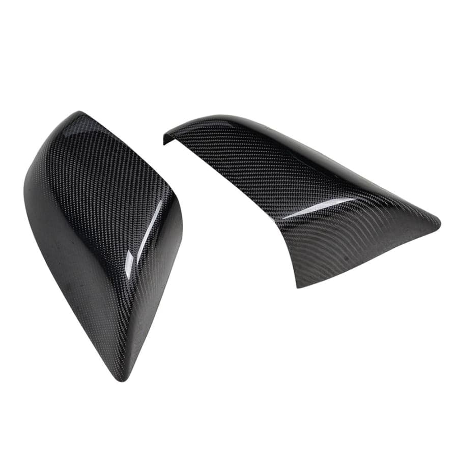 Tesla Model S OEM Style Add-On Carbon Fiber Mirror Covers - Twenty Two Tuning Mirror Covers