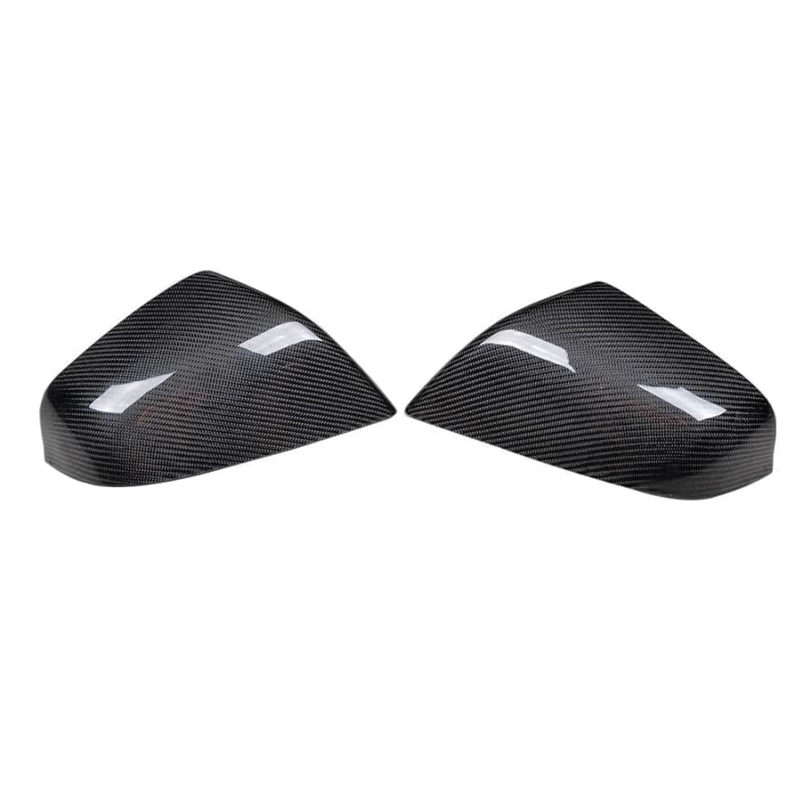 Tesla Model S OEM Style Add-On Carbon Fiber Mirror Covers - Twenty Two Tuning Mirror Covers