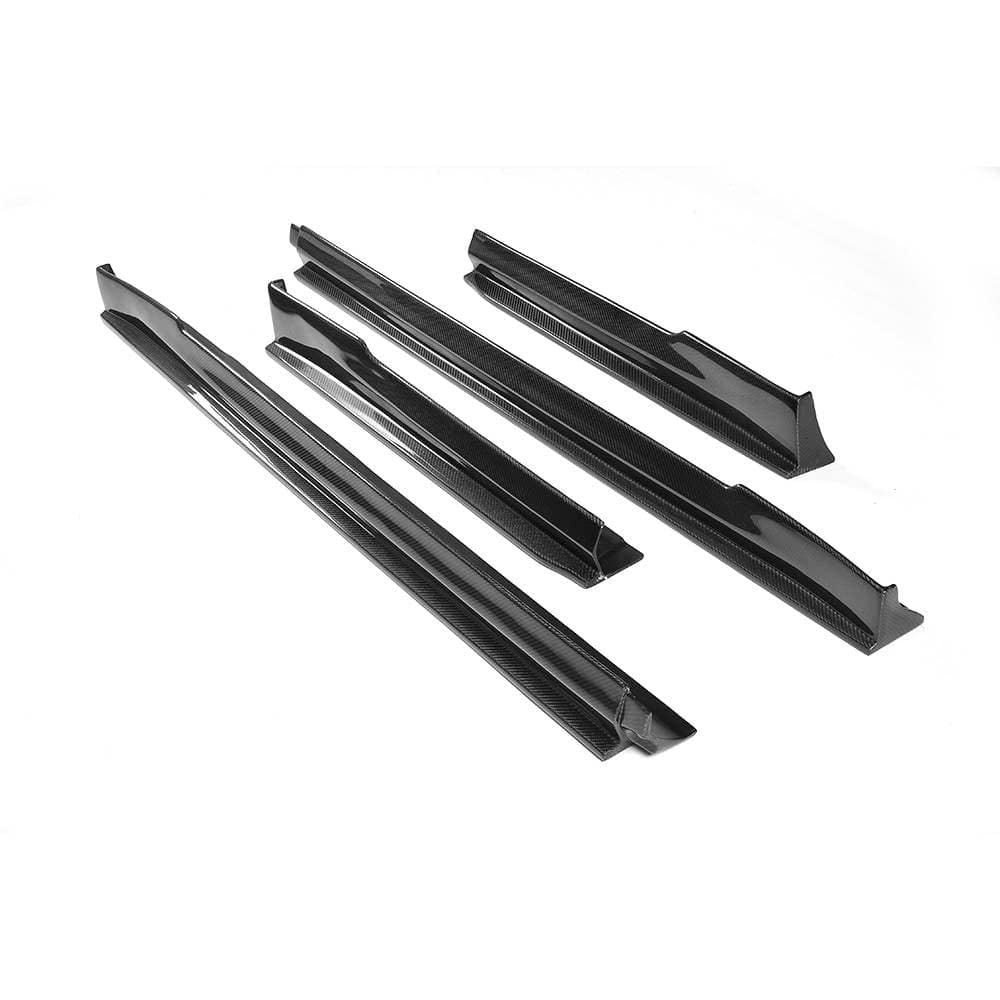 Tesla Model S (PFL) RZ Style Carbon Fibre Side Skirts - Twenty Two Tuning Side Skirts