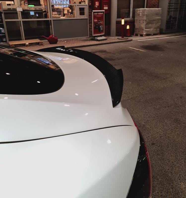 Tesla Model S PSM Style Carbon Fibre Rear Spoiler - Twenty Two Tuning Rear Spoiler