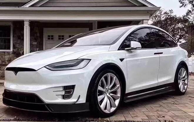 Tesla Model X (1st Gen) REVOSPORT Style Carbon Fibre Full Kit - Twenty Two Tuning Full Styling Kit
