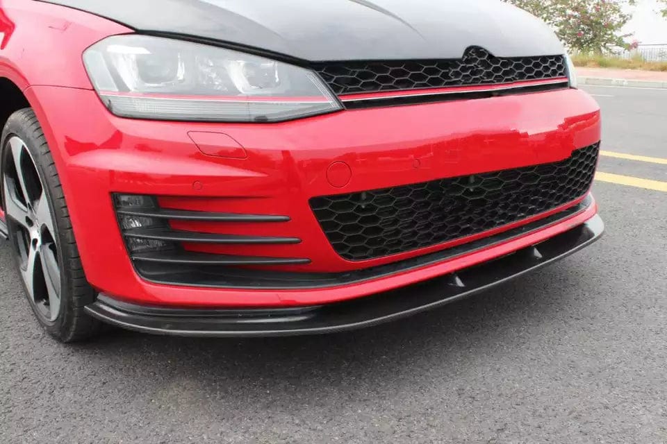 Volkswagen Golf GTI (Mk7) REVOSPORT Style Carbon Fibre Front Lip Spoiler - Twenty Two Tuning Front Lip